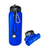 Cobalt, Black + Black, Collapsible Water Bottle