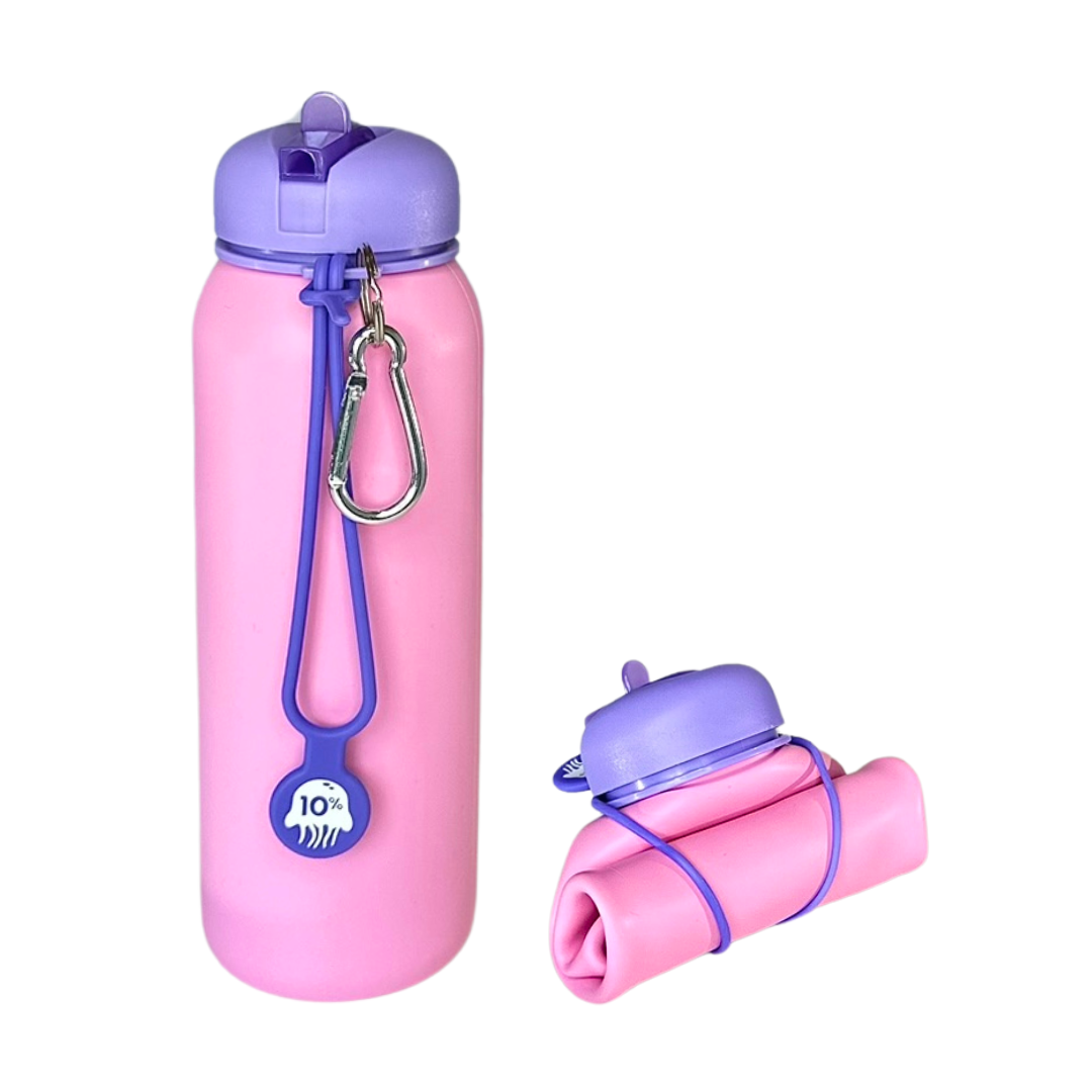 Pink Lilac, Violet + Lilac Collapsible Bottle